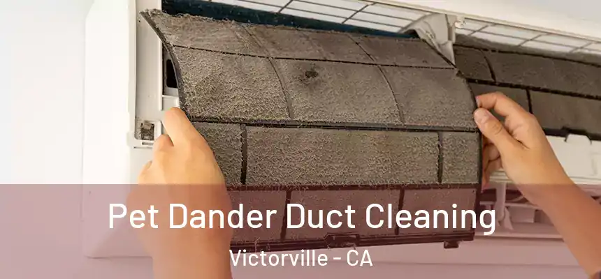 Pet Dander Duct Cleaning Victorville - CA